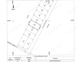 Teren Intravilan 468mp Lebedelor Com. Berceni | utilitati | #CG2R - imagine 2