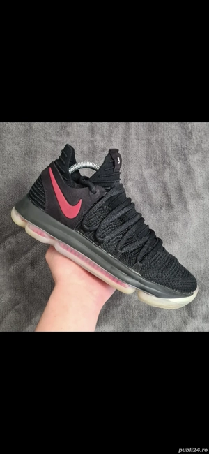 Nike Kd 10 Id Custom Black Red