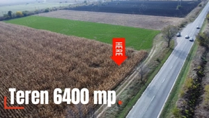 Comision 0! Teren 6400mp, foarte aproape de de autostrada