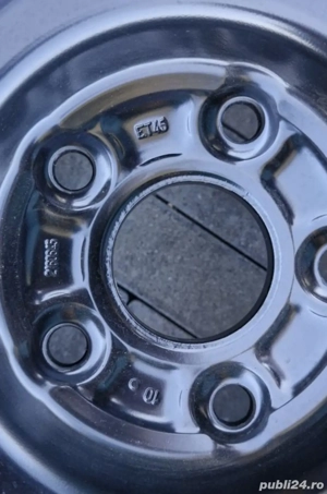 Jante oțel diametru 16 inch noi  - imagine 3