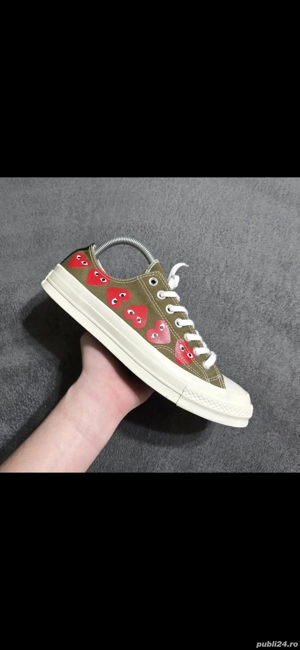 Comme des Gar ons x Converse Play Chuck 70 Low