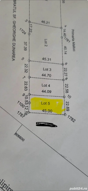 vand 500 mp la Dunare - imagine 2