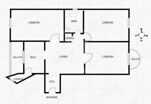 Apartament 4 camere, etaj intermediar, cartier Marasti - imagine 7
