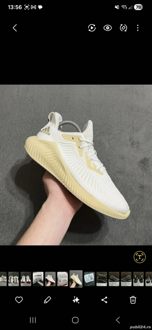 Adidas Alpha Bounce Plus White