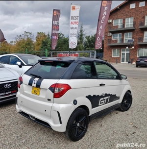 Aixam Coupe GTI Full Option Alb Perlat Prinde 80 km h Se conduce de la 16 ani categoria AM sau B1 - imagine 3