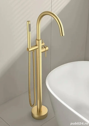 Baterie cada freestanding aurie argintie