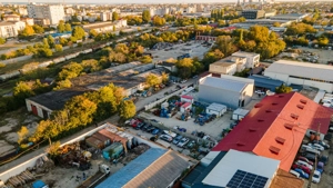 Teren | platformă betonată de închiriat – 900 mp | Strada Interioară 2