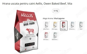 vand mancare uscata pentru caine Aellis, Owen Baked Beef, Vita - imagine 3