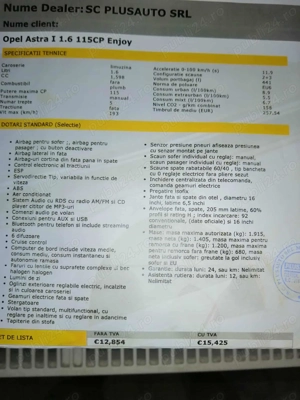Vand Opel Astra J - imagine 10