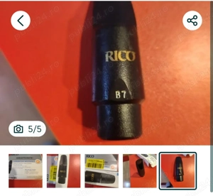 Vând muștiuc sax sopran  - imagine 4