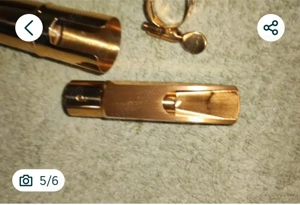 Vând muștiuc sax sopran b6