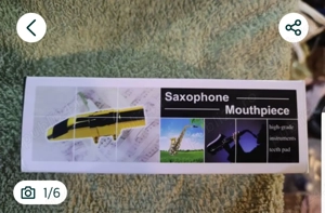 Vând muștiuc sax sopran b6 - imagine 3