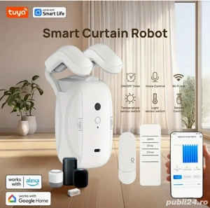 Robot inteligent perdea draperie