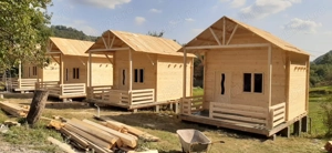 Casute si cabane din lemn pentru toate gusturile