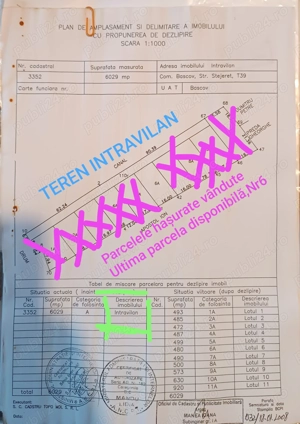 ULTIMA PARCELA!Teren intravilan 480mp,Bascov,Stejaret, Str. Bisericii, 19.800E - imagine 3