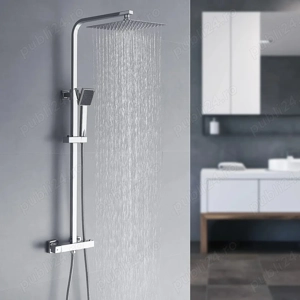 Sistem de duș premium din inox   cu termostat