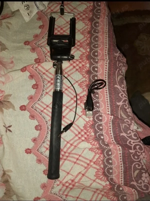 Selfie Stick cu Cablu (Myria MY1133) - imagine 5