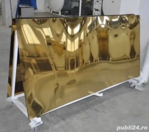 Tablă aurie . Tablă din inox alimentar  - imagine 2