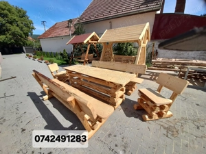 Foisoare, pergole, mobilier de grădină, terase, cuști de caini, locuri de joaca - imagine 2