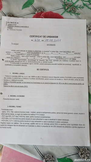 teren intravilan in Oras Măgurele Județ Ilfov  - imagine 4