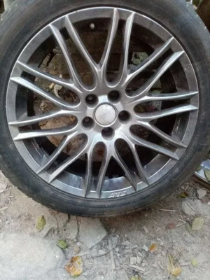 Vând 4 Jante cu anvelope 19 Opel Antara- 700 LEI TOATE 4