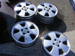 Jante aliaj 4 PREZOANE + Anvelope 195/60/R15 - imagine 5