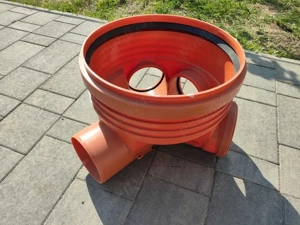 Baza camin canalizare D: 400 3 intrari si 1 iesire D.160 , extra CAPAC