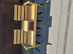 Bancă din lemn  pt cafea