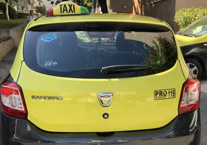 Vand licenta taxi plus dacia sandero 2014 benzina plus gpl