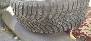 Vând jante SI anvelope iarna 235/60/16 , 100 de pe un Rav 4 , 4 buc