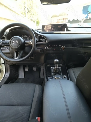 Mazda CX-30 e-SkyActiv G 2.0 benzina mild-hibrid model 2024 alb perlat - imagine 5