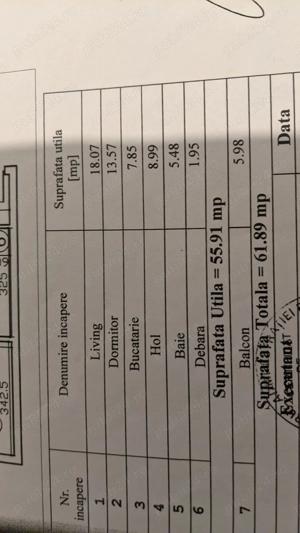 Vând ap in Florești  ,str Florilor ,intre case ,strada privată ,asfaltata ,suprafață totală 61 mp. - imagine 2