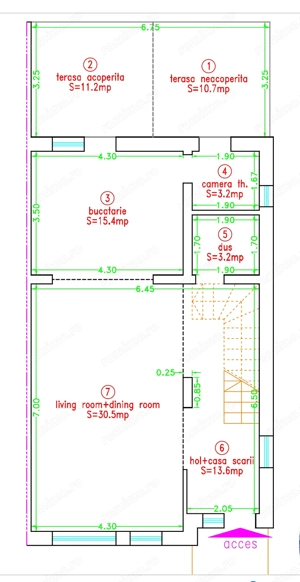 Vand Duplex în Mosnita  fără comision  - imagine 3