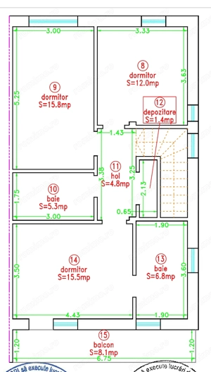 Vand Duplex în Mosnita  fără comision  - imagine 2