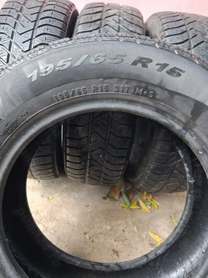 Cauciucuri 195/65/15 de vanzare 60 lei - imagine 2