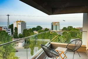 Apartament 2 camere de inchiriat in Mamaia cu vedere panoramica la lac si mare,TERASE  - imagine 8
