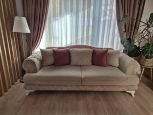 Set canapea 3 locuri cu fotoliu