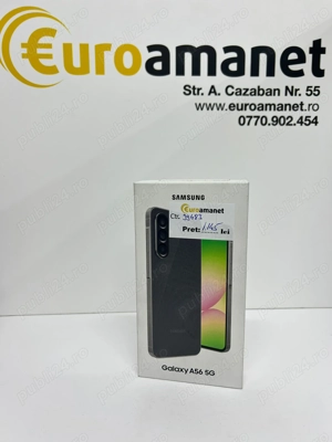 Telefon mobil Samsung Galaxy A56, Dual SIM, 8GB RAM, 128GB -I-