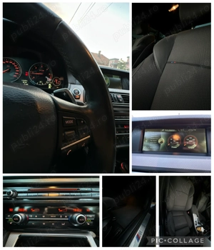 BMW F10 520d 3xMSport Factory, Carbonscwarz, Cutie sport, ALPINA, DISTRIBUȚIE nouă, Km reali!  - imagine 9