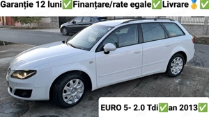 Seat Exeo, an 2013, 2.0 TDI, Euro 5, Garanție 12 luni, Finantare rate pe perioada de 60 luni!