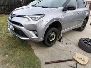 Roata rezerva slim +cric +manivela TOYOTA RAV 4 HYBRID LEXUS NX  - imagine 7