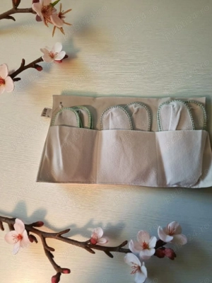 Papuci pentru oaspeție set, 6 perechi, papuci pentru vizitatori Pâslă extra moale