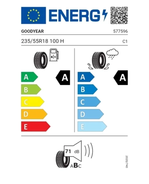 Set 4 anvelope vara 235 55 18  - imagine 3