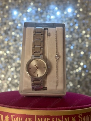   Set elegant damă   Ceas și brățară argintie