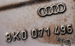 Set  4 jante aliaj R16, ET43 Audi A4, A6  cod 8K0071496+ anvelope iarna - imagine 8