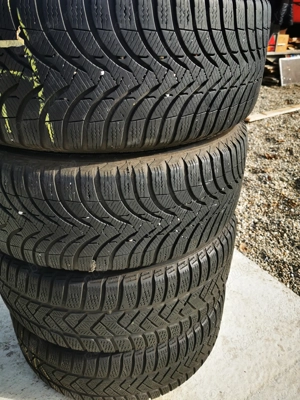 Set  4 jante aliaj R16, ET43 Audi A4, A6  cod 8K0071496+ anvelope iarna - imagine 4