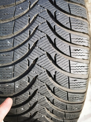 Set  4 jante aliaj R16, ET43 Audi A4, A6  cod 8K0071496+ anvelope iarna - imagine 6