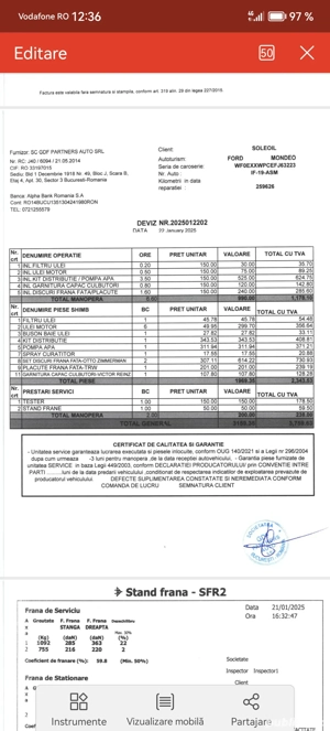 Ford mondeo mk5 2015 - imagine 5
