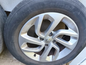 Jante aliaj Opel + anvelope de vara  - imagine 3