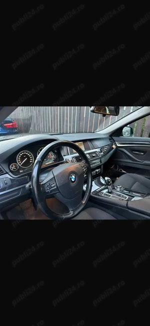  Vand BMW 520d automat, diesel , stare foarte buna , înmatriculat Ro - imagine 4